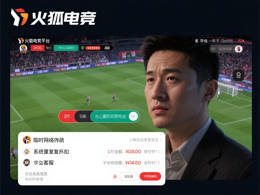 去年，王先生在火狐电竞平台上对一场大型赛事下注。不