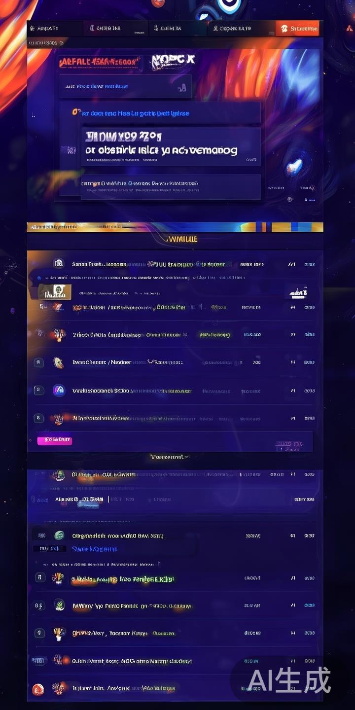 利用赛程表进行安排跟踪
许多电竞平台都会提供详细